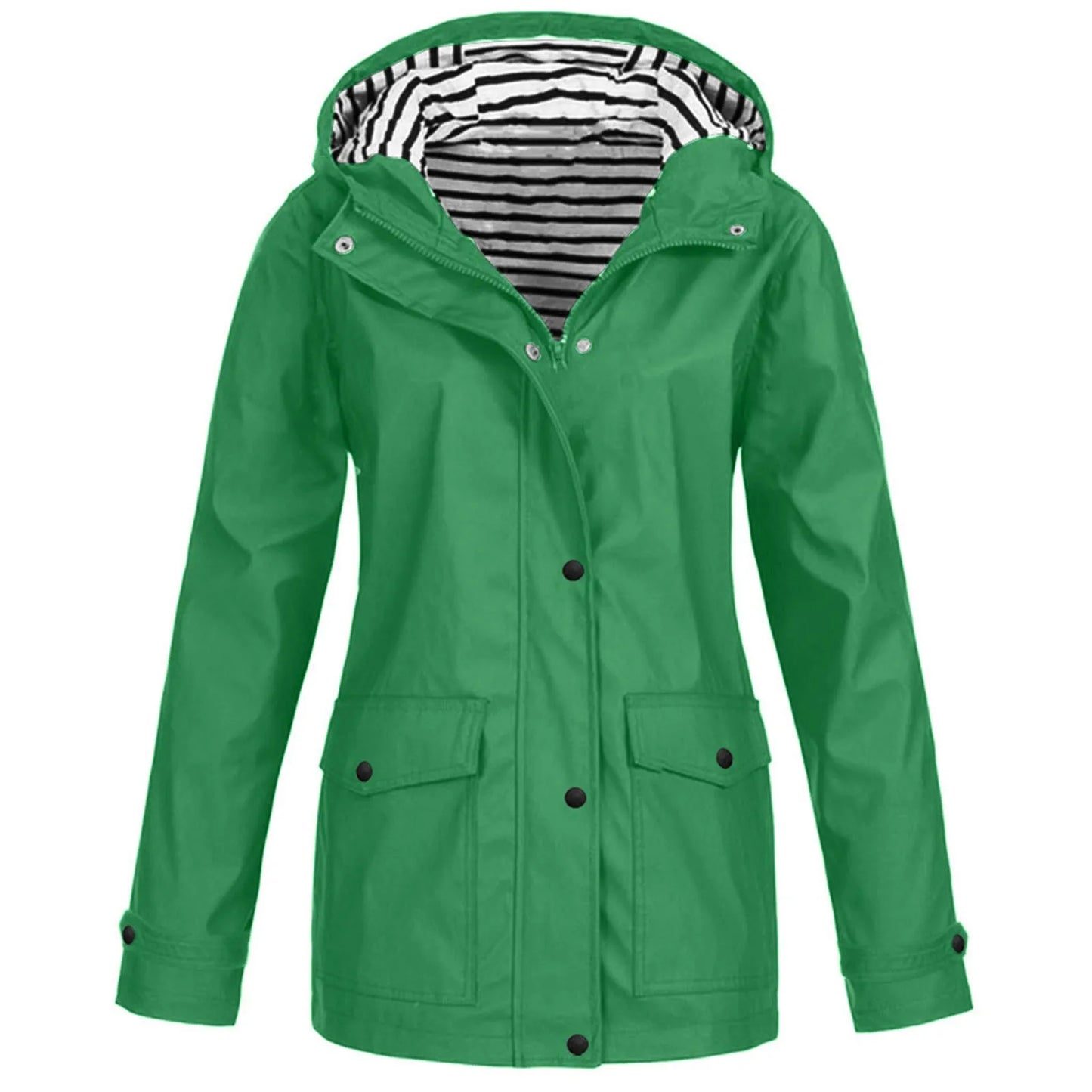 Veste Imperméable et Thermorégulatrice pour Femme - Coupe-Vent avec Capuche, Idéale pour la Randonnée et l'Escalade en Montagne - BLACKBEARD OUTDOOR INDUSTRIES