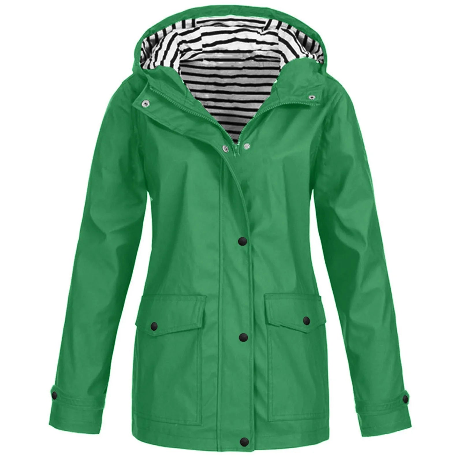 Veste Imperméable et Thermorégulatrice pour Femme - Coupe-Vent avec Capuche, Idéale pour la Randonnée et l'Escalade en Montagne - BLACKBEARD OUTDOOR INDUSTRIES