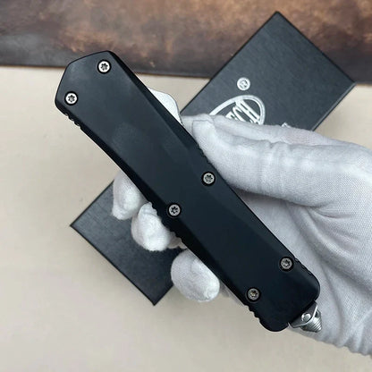 Couteau de Combat Troo Series Micro OTF Tech – Couteau EDC tactique à double tranchant D2 (modèle A07Don) - BLACKBEARD OUTDOOR INDUSTRIES