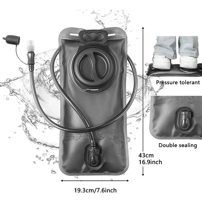 Sac d’Eau Étanche à Libération Rapide – 1,5L à 3L – Sac Hydratation pour Randonnée, Camping et Trekking - BLACKBEARD OUTDOOR INDUSTRIES