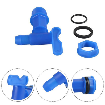 Robinet en Plastique pour Fût IBC – Robinet Auto-fabriqué pour Réservoir d'Eau, Bière, Jardin et Récupérateur d'Eau de Pluie - BLACKBEARD OUTDOOR INDUSTRIES