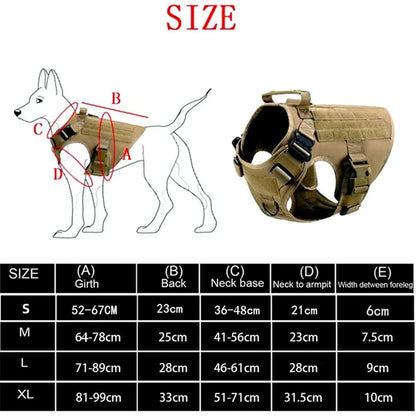 Harnais Tactique Militaire pour Chien – COOYOMOO Ma boutique