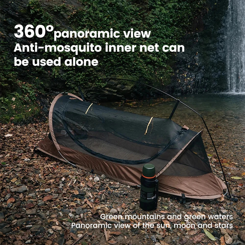Tente de Camping Sonuto pour 1 Personne - BLACKBEARD OUTDOOR INDUSTRIES