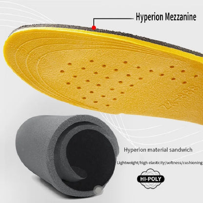 Semelles Invisibles Augmentatrices de Taille pour Femmes et Hommes – Semelles de Levée de Talon Jaunes, Respirantes, Antichoc et Confortables BLACKBEARD OUTDOOR INDUSTRIES