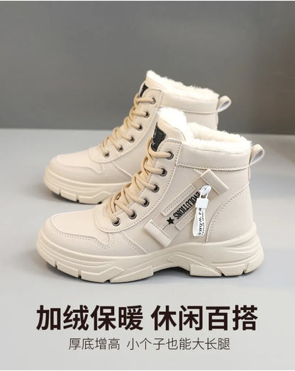 Bottines Femme Hiver 2024 – Chaussures Chaudes Imperméables à Lacets - BLACKBEARD OUTDOOR INDUSTRIES
