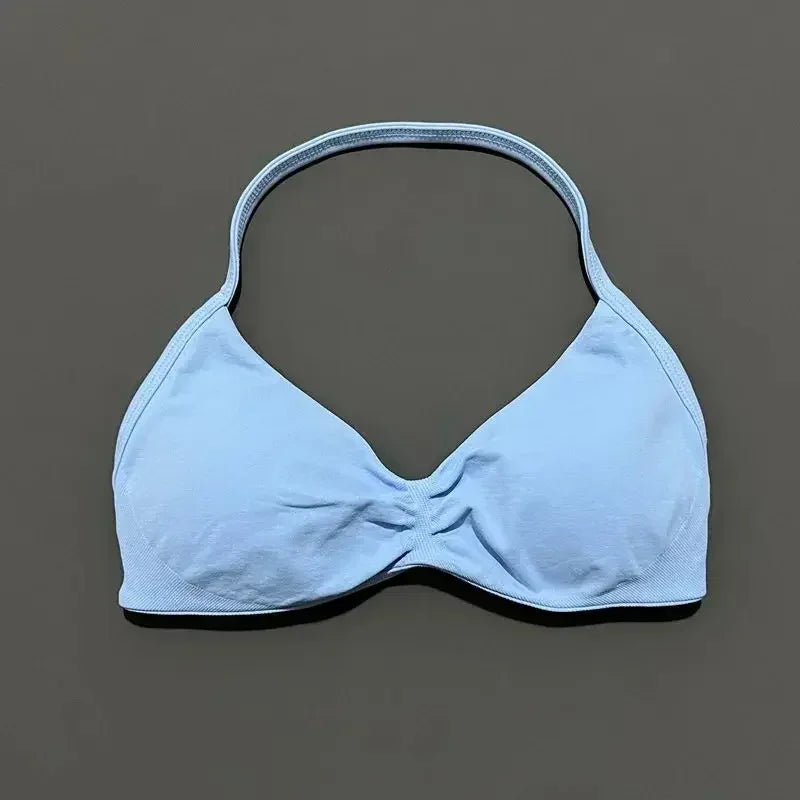 Brassière de Sport à Bretelles – Dos Croisé, Sans Armature, Rembourrage Amovible – Yoga, Fitness, Gym – Femme - BLACKBEARD OUTDOOR INDUSTRIES