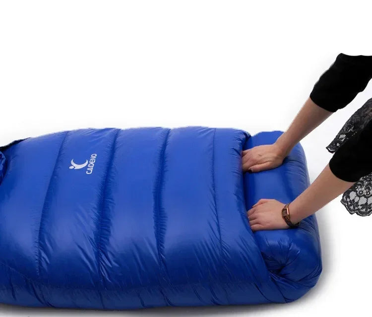 Sac de Couchage Ultraléger en Duvet de Canard Blanc | Hiver / Automne – Forme Momie - BLACKBEARD OUTDOOR INDUSTRIES