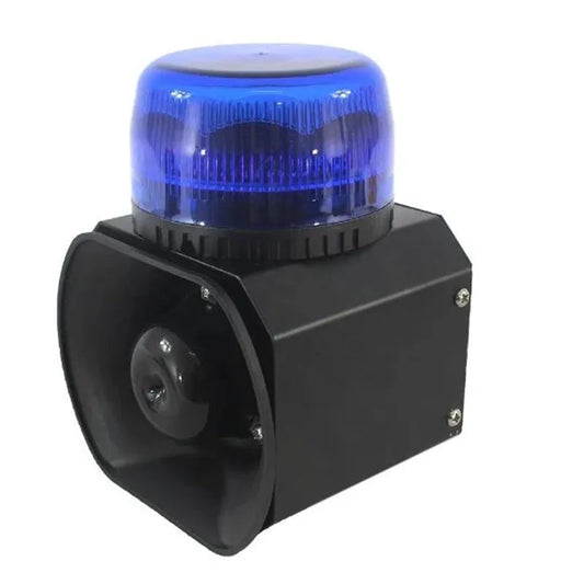 Gyrophare de Signalisation LED d'Urgence 8W avec Sirène à Deux Tons de 40W et Klaxon d'Alerte Incendie avec Interrupteur à Prise Allume-cigare BLACKBEARD OUTDOOR INDUSTRIES