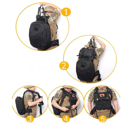 sac a dos tactique porte plaque Ma boutique