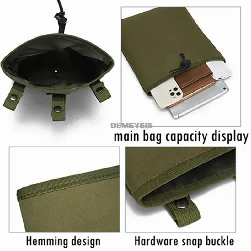 Poche de Récupération Tactique MOLLE – Sac Dump Mag pour Chargeurs, Airsoft, Chasse, EDC - BLACKBEARD OUTDOOR INDUSTRIES