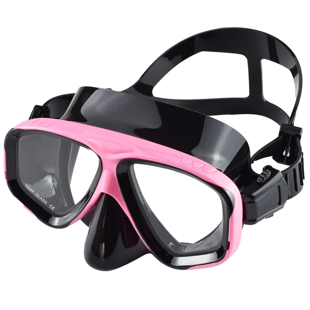 Masque de Plongée et Natation JoyMaySun – Vue Panoramique 180° avec Lentille en Verre Trempé - BLACKBEARD OUTDOOR INDUSTRIES