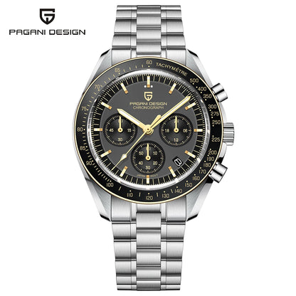 PAGANI DESIGN PD-1701 Moonwatch 2025 – Hommage à la CK2998 – Montre Homme Quartz Chronographe de Luxe - BLACKBEARD OUTDOOR INDUSTRIES