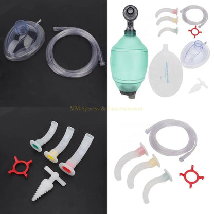 31BE Appareil de Réanimation Manuel pour Adultes – Ambu Bag PVC avec Tube à Oxygène – Outil de Premiers Secours BLACKBEARD OUTDOOR INDUSTRIES