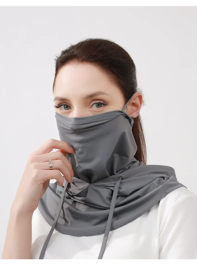 Balaclava Men Women Face Mask Sun/UV Protection Breathable Long Neck Covers Ma boutique