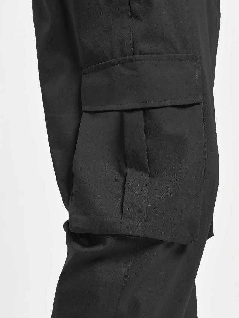 Pantalon Cargo Homme Grande Taille | Style Européen Décontracté | Taille Élastique & Cordon | Multi-poches | Léger & Confortable - BLACKBEARD OUTDOOR INDUSTRIES