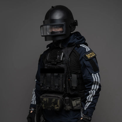 Uniforme Tactique Instructeur avec Bandes Réfléchissantes – Bleu marine - BLACKBEARD OUTDOOR INDUSTRIES