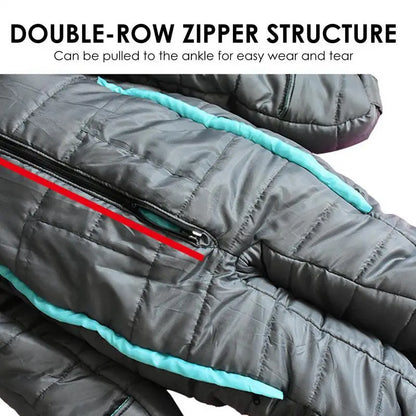 Human Sleeping Bag – Sac de Couchage Humanoïde avec Bras et Jambes, Sac de Couchage Portable pour Voyage, Randonnée et Outdoor - BLACKBEARD OUTDOOR INDUSTRIES