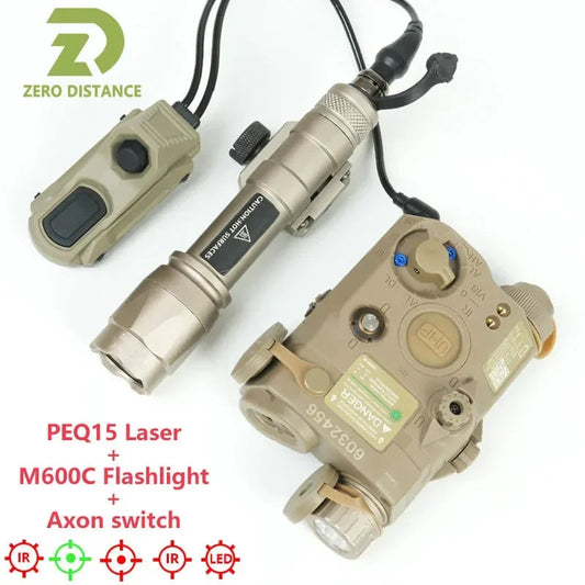 Tactical PEQ15 IR Fill Light/IR Laser et lampe de poche M600C Ma boutique