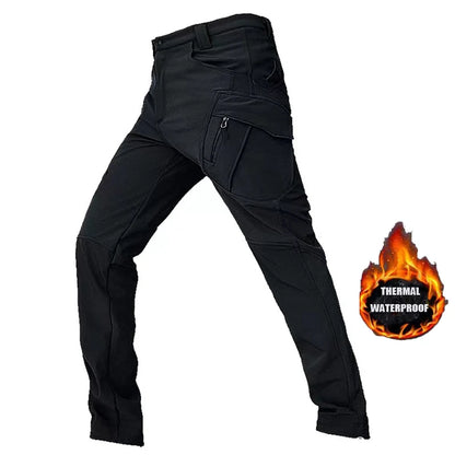 Ensemble Veste & Pantalon Tactique Homme Mazerout | Softshell Imperméable | Fleece Chaud | Randonnée, Pêche, Ski, Sécurité - BLACKBEARD OUTDOOR INDUSTRIES