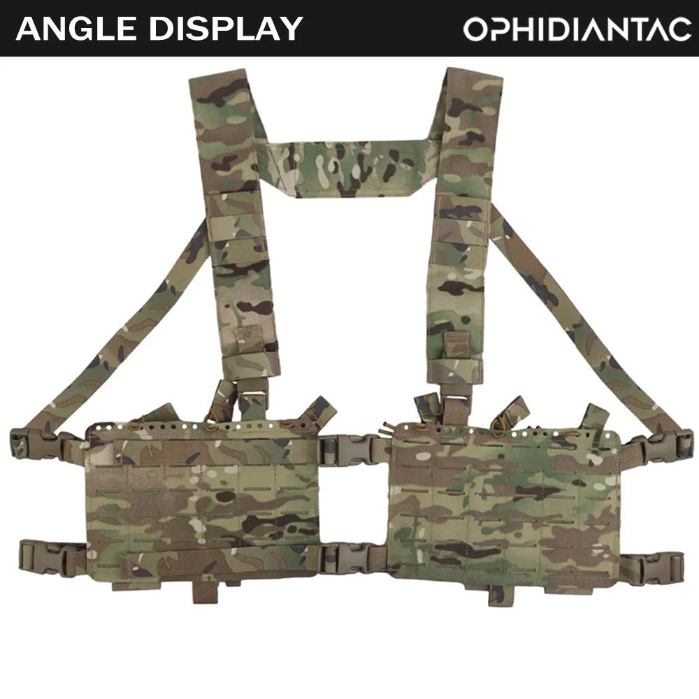 OPHIDIANTAC Chest Rig – Système MOLLE Modulaire Ma boutique