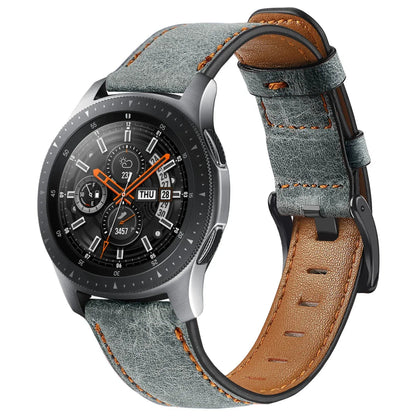 Bracelet en Cuir Rétro pour Montres Samsung Galaxy, Huawei, Amazfit et Plus - 20mm / 22mm BLACKBEARD OUTDOOR INDUSTRIES