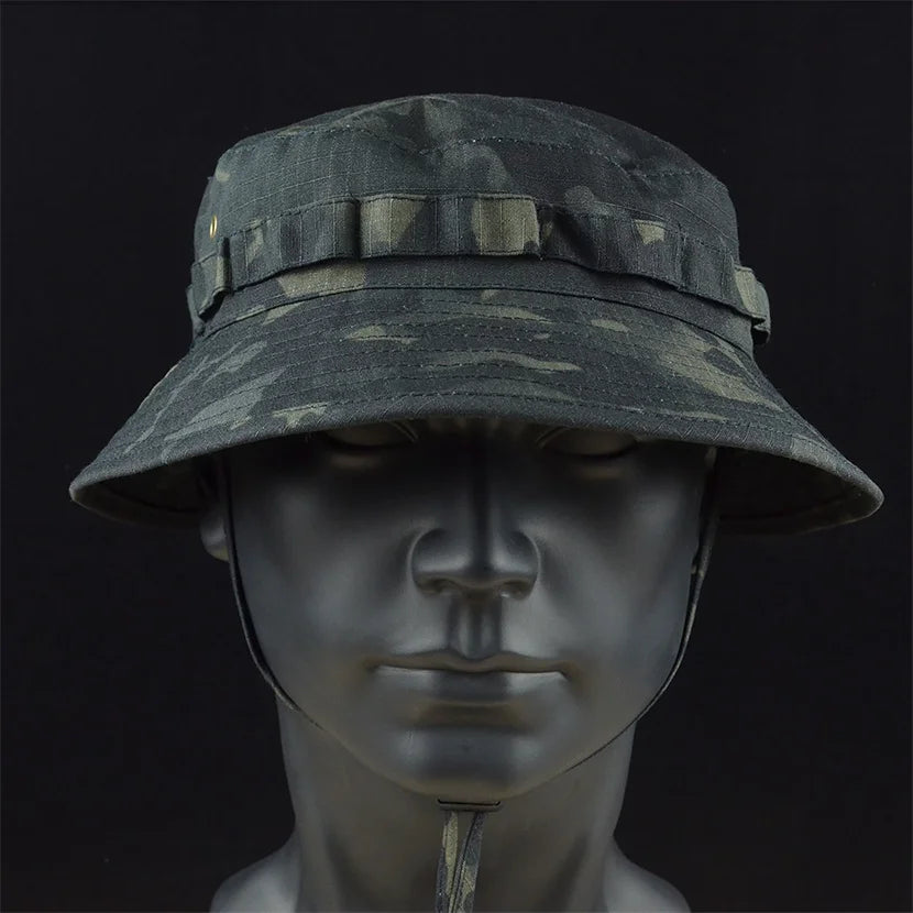 Chapeau Tactique Boonie Camouflage pour Homme – Idéal Chasse, Pêche, Randonnée & Airsoft - BLACKBEARD OUTDOOR INDUSTRIES
