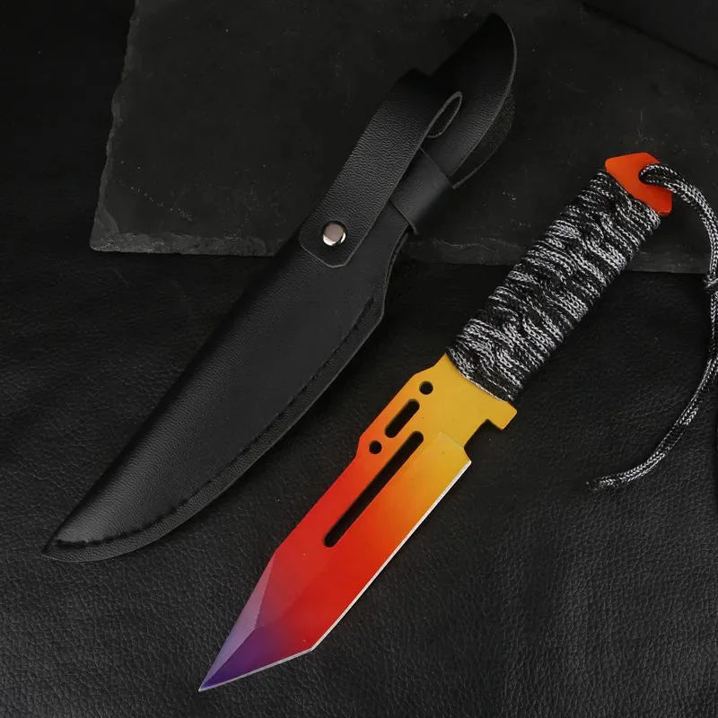 NEW Outdoor EDC Self-Defense Knife – Couteau de survie haute dureté en acier inoxydable - BLACKBEARD OUTDOOR INDUSTRIES