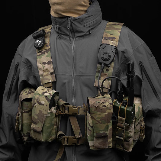 Alpha Chest Rig – Design Séparé avec Système MOLLE | OphidianTac - BLACKBEARD OUTDOOR INDUSTRIES