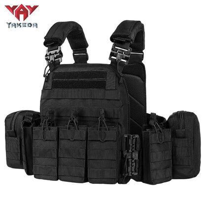 Gilet d’Entraînement YAKEDA – Démontable, Extensible et Ultra-Résistant - BLACKBEARD OUTDOOR INDUSTRIES