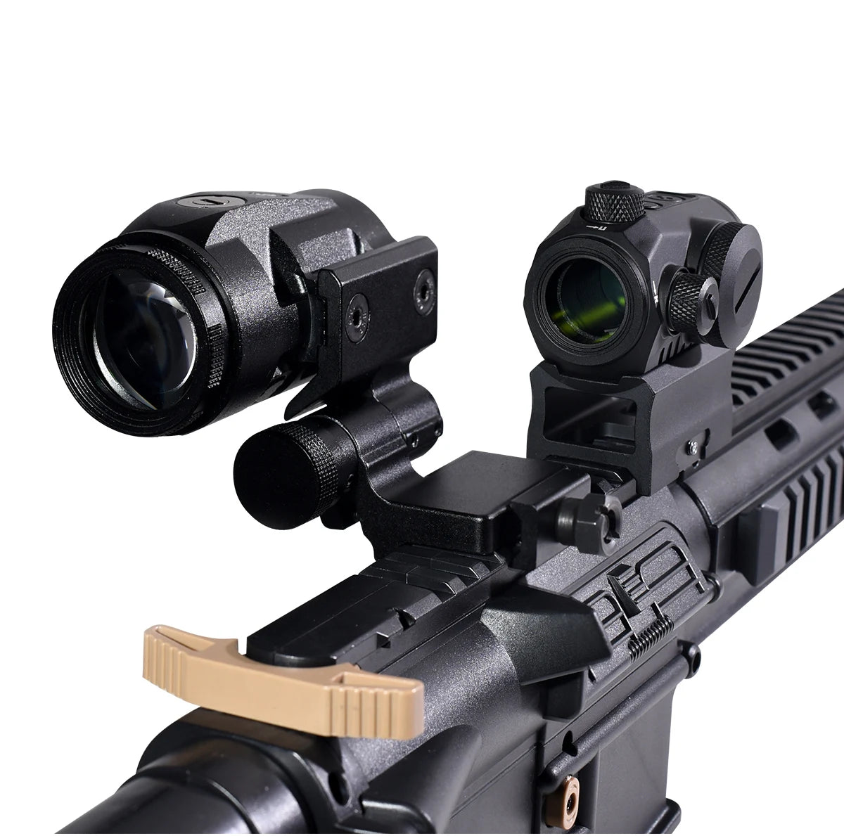 Lunette de Visée Combo Red Dot R5 + Magnifier J3 3X pour Rail 20 mm - BLACKBEARD OUTDOOR INDUSTRIES