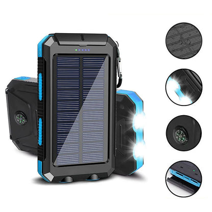 Batterie Externe Solaire 200000mAh – Chargeur Portable Ultra Haute Capacité - BLACKBEARD OUTDOOR INDUSTRIES