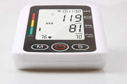 Tensiomètre Digital Portable – Moniteur de Tension Artérielle au Bras avec Mesure du Pouls Ma boutique