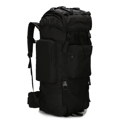 Sac à Dos de Randonnée 70L Imperméable avec Housse de Pluie – Grand Sac de Camping et Escalade - BLACKBEARD OUTDOOR INDUSTRIES