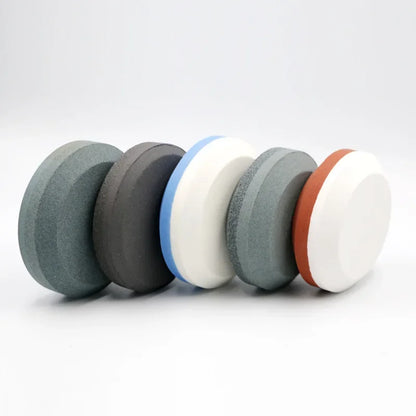 Pierre à Aiguiser Double Face – Whetstone Rond pour Couteaux, Haches, Machettes, Pelles et Outils Extérieurs - BLACKBEARD OUTDOOR INDUSTRIES
