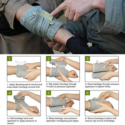 Kit de Premiers Secours Tactique – IFAK EMT Militaire avec Poche MOLLE Ma boutique
