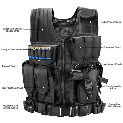 Gilet Tactique d’Intervention Polyvalent – Performance et Résistance Ma boutique