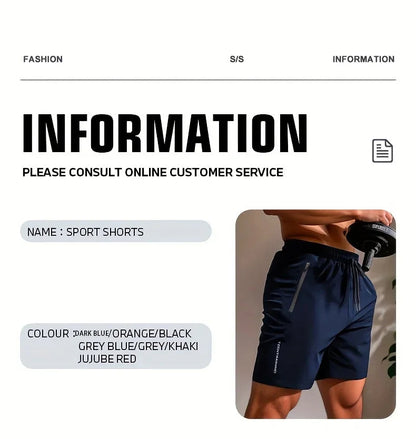 UETEEY Shorts de Sport Homme – Séchage Rapide, Respirant, Taille Élastique Ma boutique