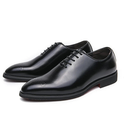 Chaussures de Banquet Classiques pour Homme - Chaussures en Cuir à Lacets - Élégantes et Confortables BLACKBEARD OUTDOOR INDUSTRIES