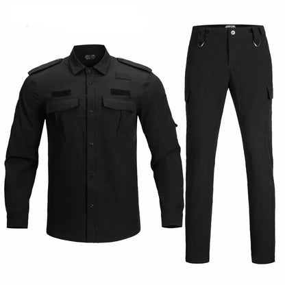 Ensemble Tactique Homme 2 Pièces - T-shirt et Pantalon à Séchage Rapide pour Printemps et Été BLACKBEARD OUTDOOR INDUSTRIES