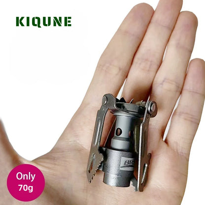 Réchaud à Gaz Portable KIQUNE K-3000 – Mini Brûleur en Fonte et Cuivre - BLACKBEARD OUTDOOR INDUSTRIES