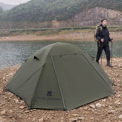 MOBI GARDEN Tente de Trekking pour Camping et Randonnée - 3/4 Personnes - BLACKBEARD OUTDOOR INDUSTRIES