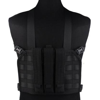 EMERSONGEAR MP7 Chest Rig avec Poche à Magazines – Gilet Tactique MOLLE pour Airsoft, Chasse et Camping - BLACKBEARD OUTDOOR INDUSTRIES