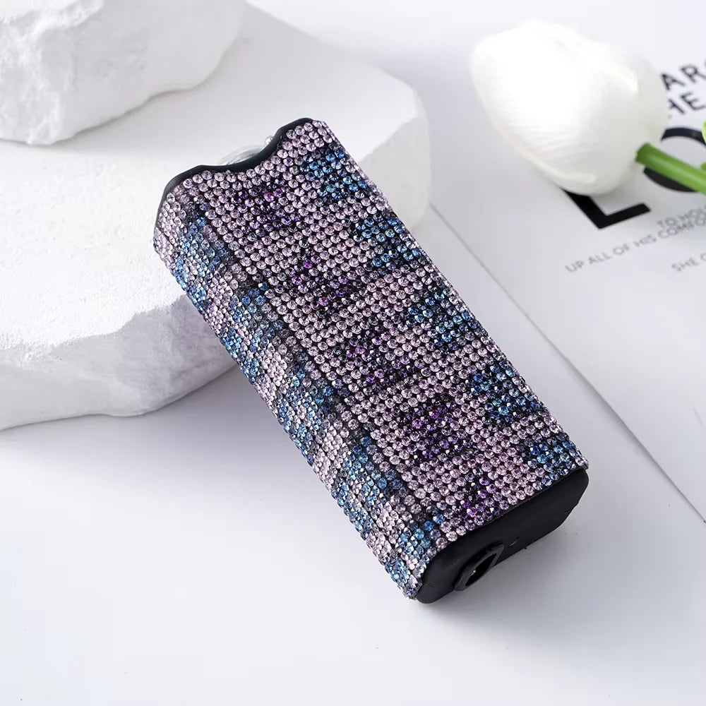 DiamondInlaid Multifunctional Portable Outdoor Tool Flashlight Arc Lighter USB Rechargeable Women's Gift BLACKBEARD OUTDOOR INDUSTRIES