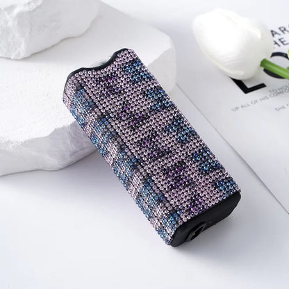 DiamondInlaid Multifunctional Portable Outdoor Tool Flashlight Arc Lighter USB Rechargeable Women's Gift BLACKBEARD OUTDOOR INDUSTRIES