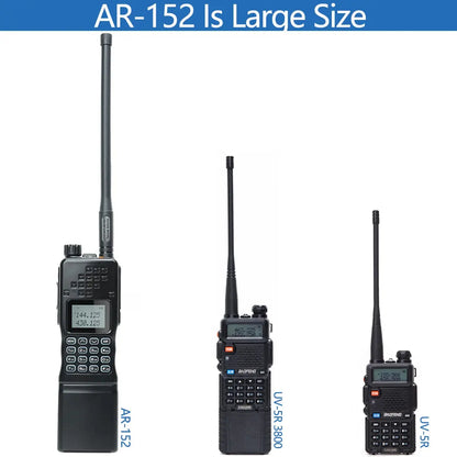 Baofeng AR-152 – Radio Tactique Puissante 25W | Batterie 12000 mAh | Portée jusqu'à 15 kml Longue portée  type AN PRC-152 Ma boutique