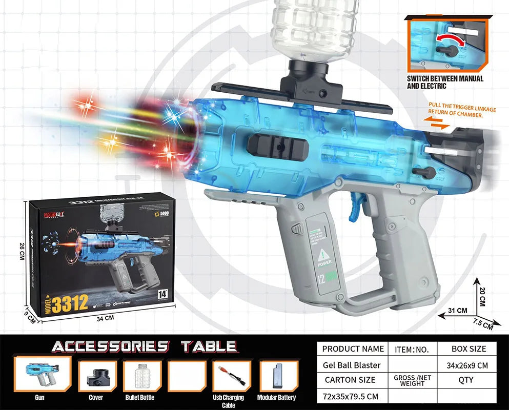 Electric gel ball blaster toy gun Ma boutique