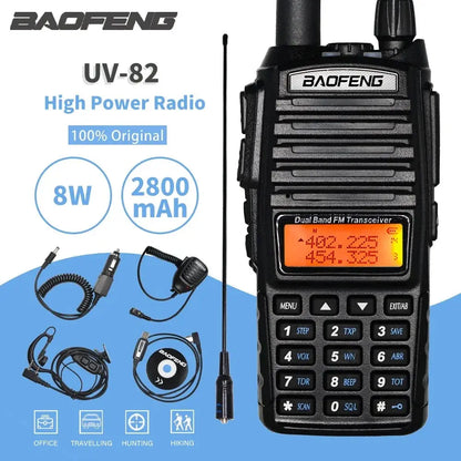 Baofeng UV-82  Talkie-Walkie Vhf/Uhf Ma boutique