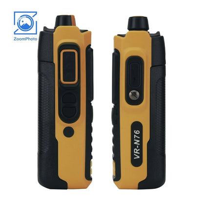 Talkie-Walkie VR-N76 UV Double Bande, IP67 Étanche, Bluetooth, GPS, 5W - BLACKBEARD OUTDOOR INDUSTRIES