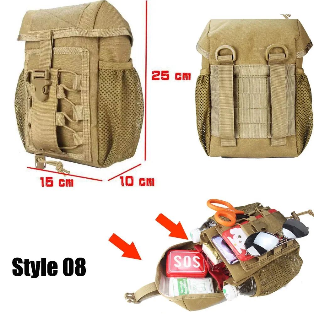 Sacoche Ophidian IFAK EDC Ceinture Taille / Sacoche Tactique pour Chasse, Gilet, Trousse de Premiers Secours, Camping et Survie - BLACKBEARD OUTDOOR INDUSTRIES