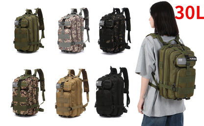 Thuram Sac à Dos Nylon 1000D Imperméable 30L/50L – Trekking, Pêche, Chasse, Camping, Randonnée - BLACKBEARD OUTDOOR INDUSTRIES